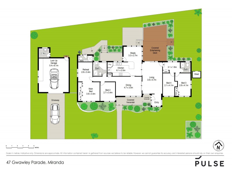 47 Gwawley Parade, Miranda NSW 2228 Floorplan