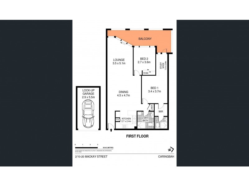 2/10-20 Mackay Street, Caringbah NSW 2229 Floorplan