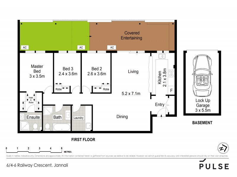 6/4-6 Railway Crescent, Jannali NSW 2226 Floorplan