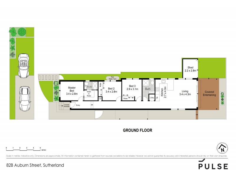 82B Auburn Street, Sutherland NSW 2232 Floorplan