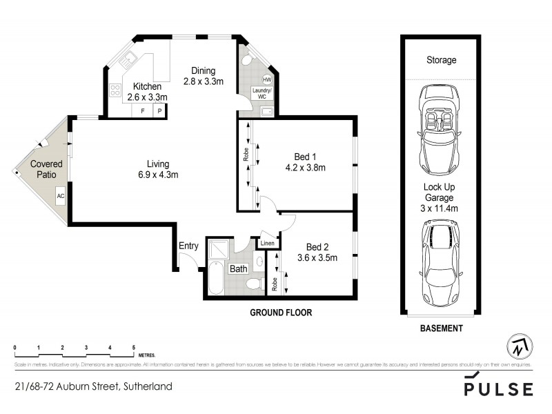 21/68-72 Auburn Street, Sutherland NSW 2232 Floorplan
