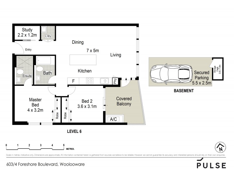 603/4 Foreshore Boulevard, Woolooware NSW 2230 Floorplan