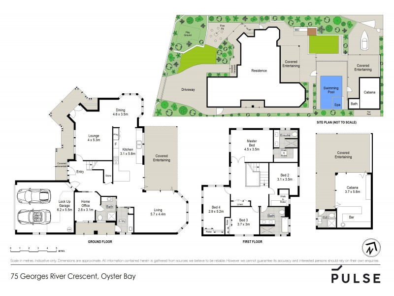 75 Georges River Crescent, Oyster Bay NSW 2225 Floorplan