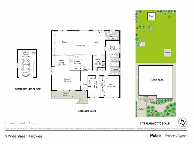 9 Wylie Street, Kirrawee NSW 2232 Floorplan