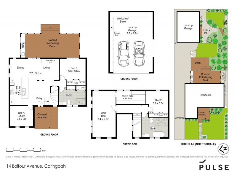 14 Balfour Avenue, Caringbah NSW 2229 Floorplan
