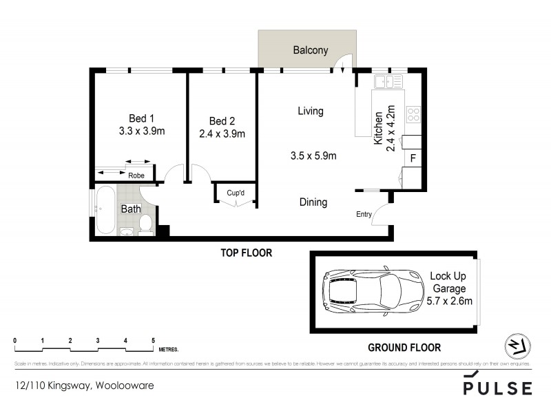 12/110-112 Kingsway, Woolooware NSW 2230 Floorplan