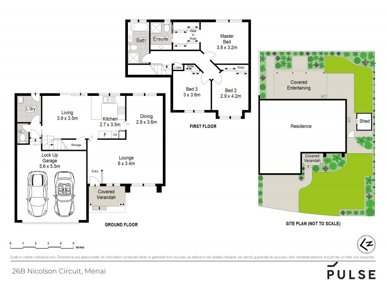 26b Nicolson Circuit, Menai NSW 2234 Floorplan
