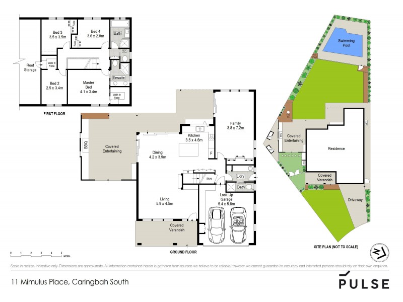 11 Mimulus Place, Caringbah South NSW 2229 Floorplan