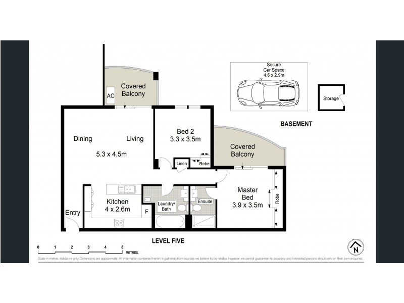 505/581 Kingsway, Miranda NSW 2228 Floorplan