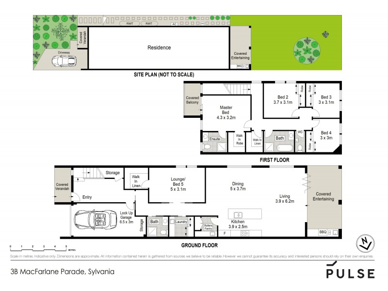 3B Macfarlane Parade, Sylvania NSW 2224 Floorplan