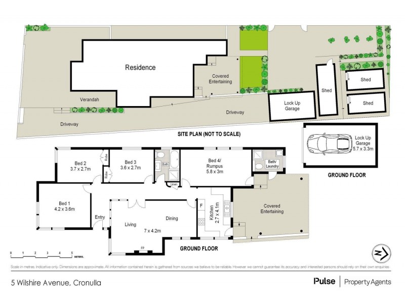 5 Wilshire Avenue, Cronulla NSW 2230 Floorplan