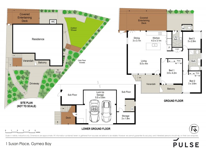 1 Susan Place, Gymea Bay NSW 2227 Floorplan