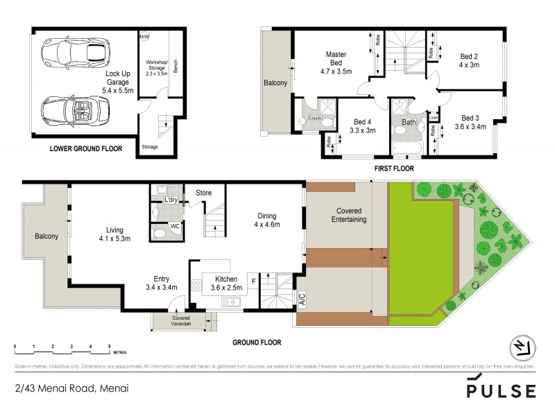 2/43 Menai Road, Bangor NSW 2234 Floorplan