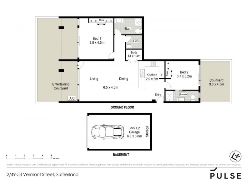 2/49-53 Vermont Street, Sutherland NSW 2232 Floorplan