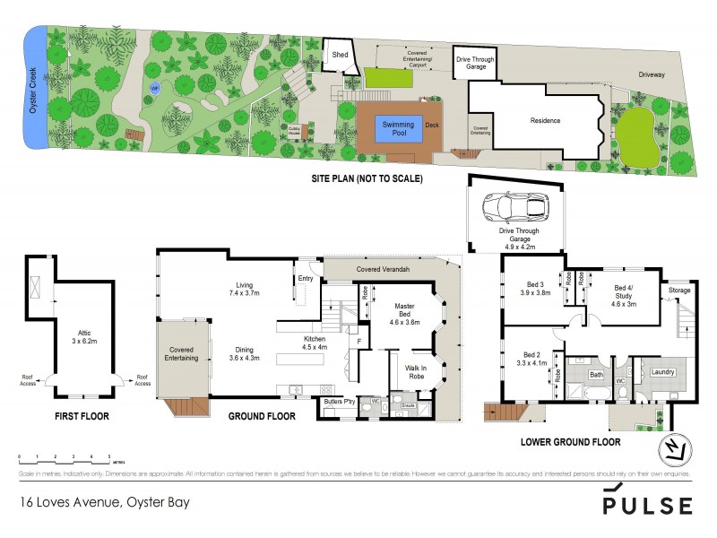 16 Loves Avenue, Oyster Bay NSW 2225 Floorplan