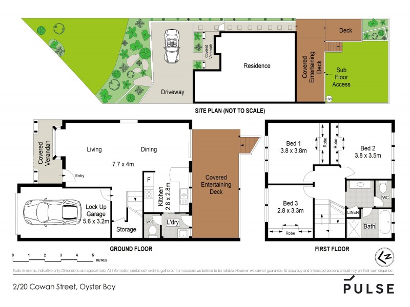 2/20 Cowan Street, Oyster Bay NSW 2225 Floorplan