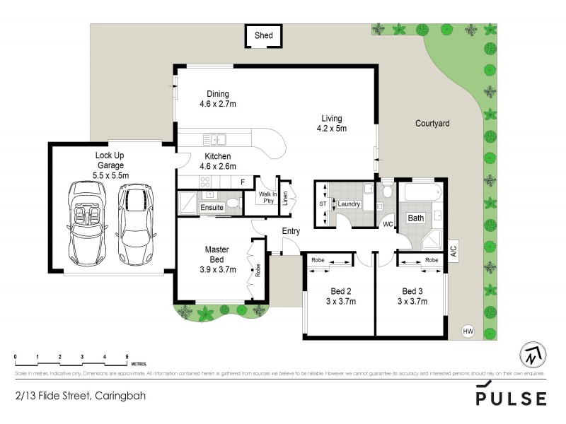 2/13 Flide Street, Caringbah NSW 2229 Floorplan