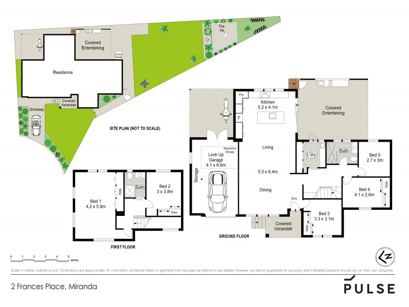 2 Frances Place, Miranda NSW 2228 Floorplan