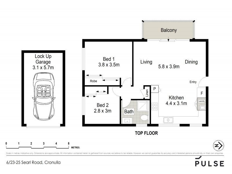 6/23-25 Searl Road, Cronulla NSW 2230 Floorplan