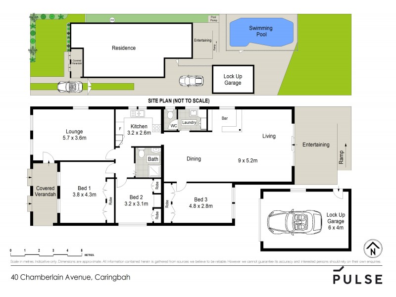 40 Chamberlain Avenue, Caringbah NSW 2229 Floorplan