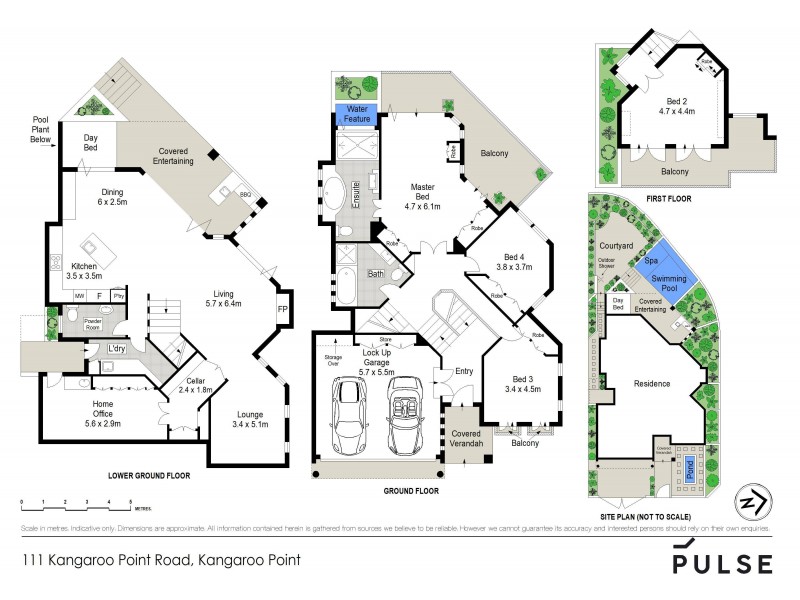 111 Kangaroo Point Road, Kangaroo Point NSW 2224 Floorplan