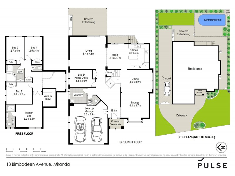 13 Bimbadeen Avenue, Miranda NSW 2228 Floorplan