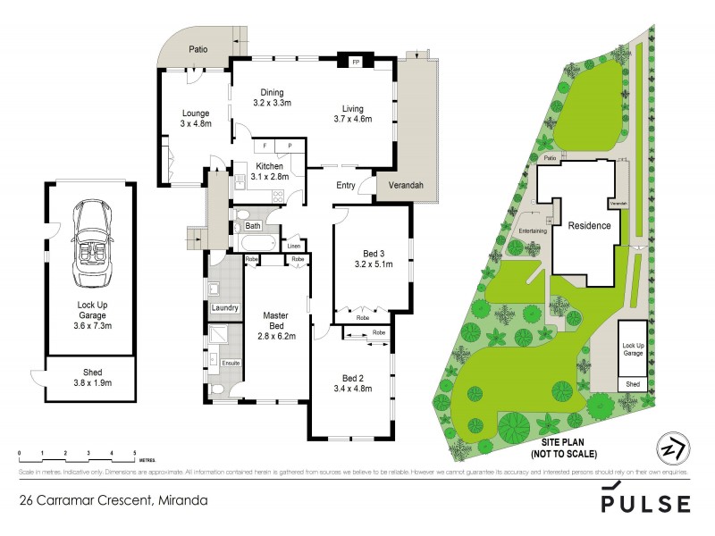 26 Carramar Crescent, Miranda NSW 2228 Floorplan