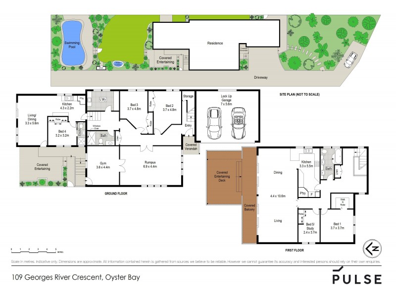 109 Georges River Crescent, Oyster Bay NSW 2225 Floorplan