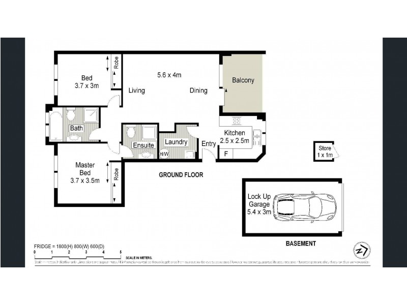 26/104-112 Glencoe Street, Sutherland NSW 2232 Floorplan