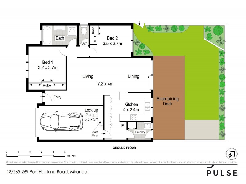 18/265-269 Port Hacking Road, Miranda NSW 2228 Floorplan