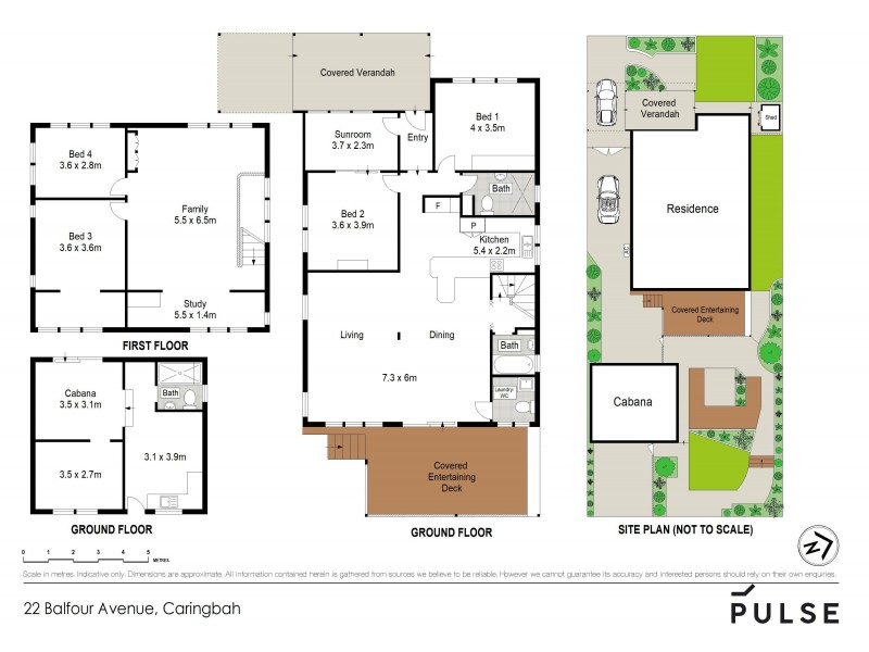 22 Balfour Avenue, Caringbah NSW 2229 Floorplan