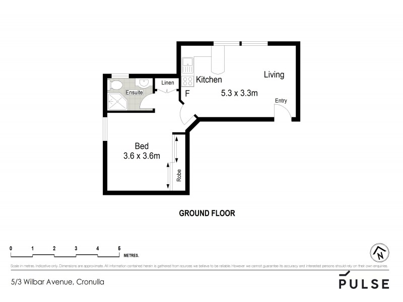 5/3 Wilbar Avenue, Cronulla NSW 2230 Floorplan