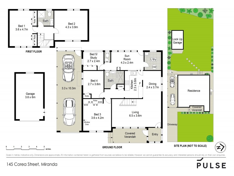145 Corea Street, Miranda NSW 2228 Floorplan