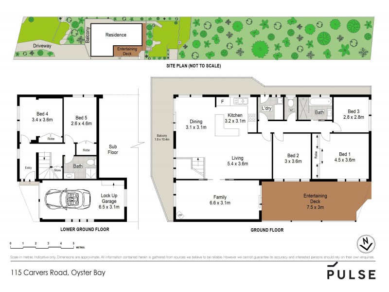 115 Carvers Road, Oyster Bay NSW 2225 Floorplan
