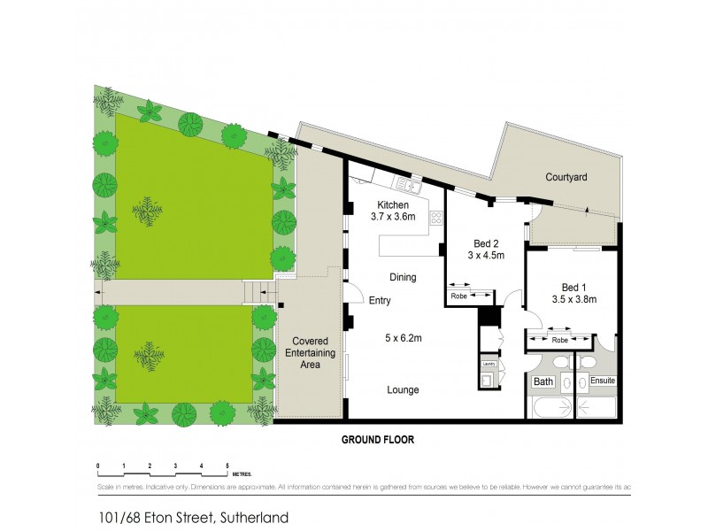 101/68 Eton Street, Sutherland NSW 2232 Floorplan