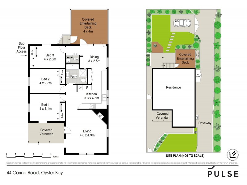 44 Carina Road, Oyster Bay NSW 2225 Floorplan