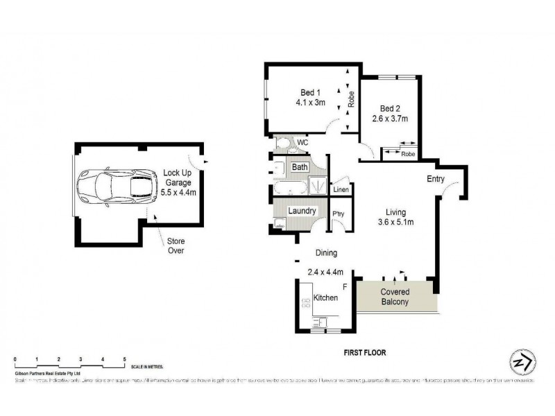 2/6 Caronia Avenue, Cronulla NSW 2230 Floorplan