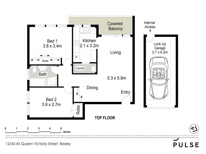 12/43-45 Queen Victoria Street, Bexley NSW 2207 Floorplan