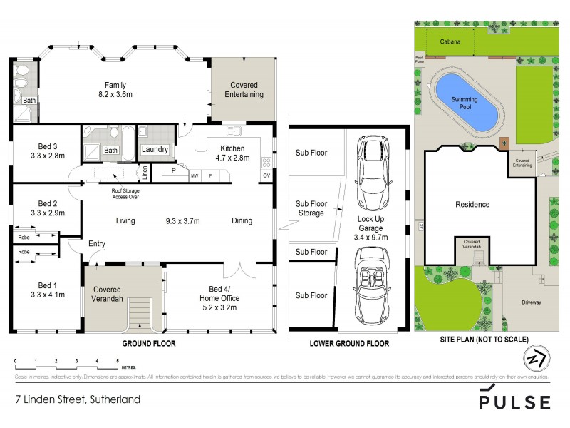 7 Linden Street, Sutherland NSW 2232 Floorplan