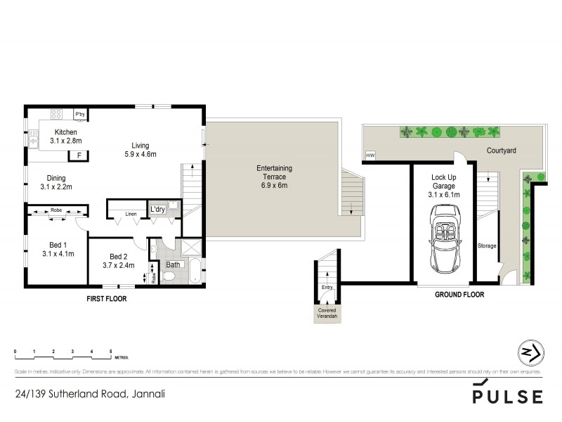 24/139 Sutherland Road, Jannali NSW 2226 Floorplan