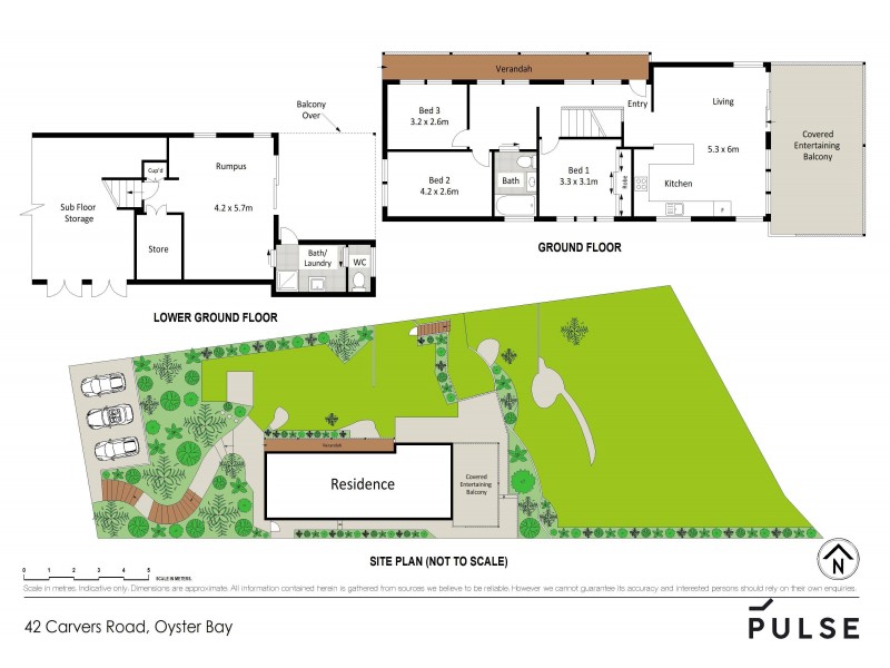 42 Carvers Road, Oyster Bay NSW 2225 Floorplan