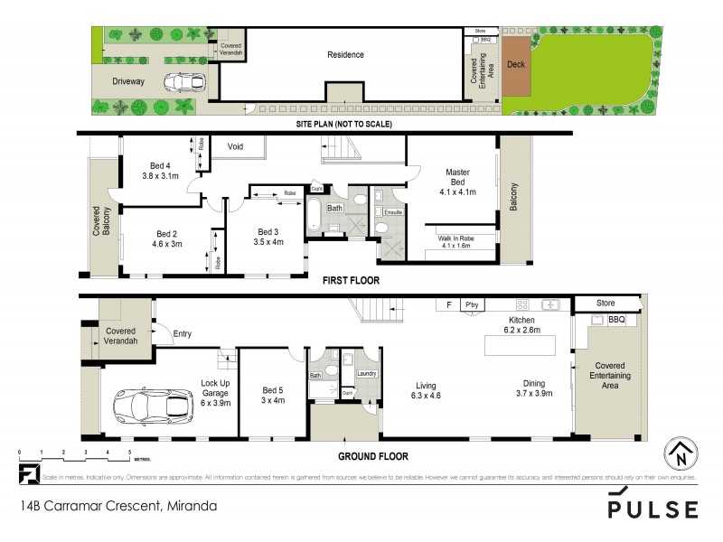 14b Carramar Crescent, Miranda NSW 2228 Floorplan