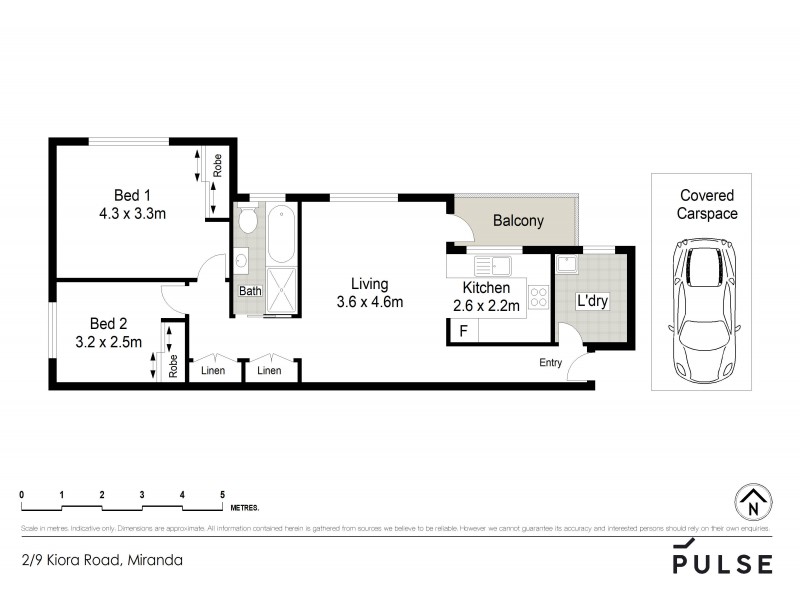 2/9 Kiora Road, Miranda NSW 2228 Floorplan