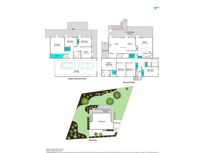 217 Georges River Crescent, Oyster Bay NSW 2225 Floorplan