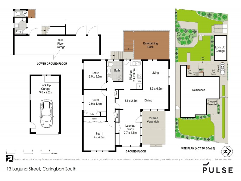 13 Laguna Street, Caringbah South NSW 2229 Floorplan
