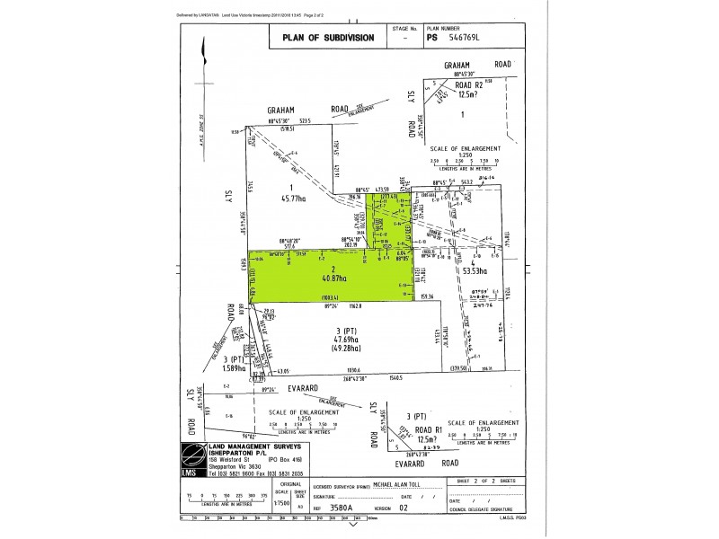 Lot 2 Sly Road & Lot 1 Graham Road, Timmering VIC 3561