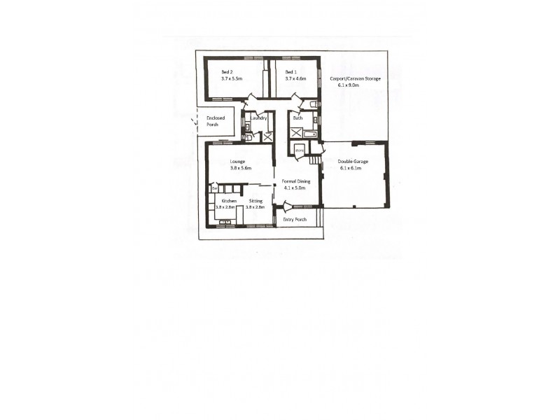 1 Wilson Street, Kyabram VIC 3620 Floorplan
