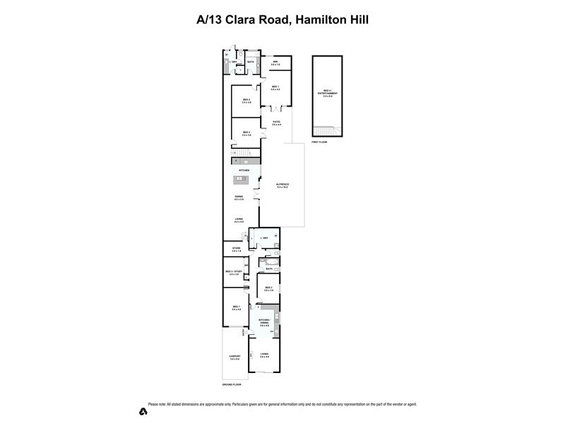 A/13 Clara, Hamilton Hill WA 6163 Floorplan