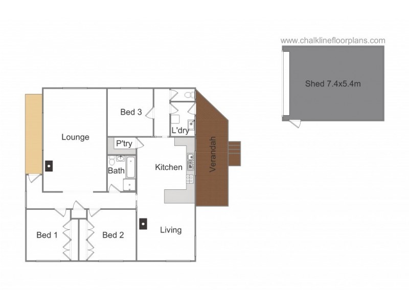 2 Young Street, Bonnie Doon VIC 3720 Floorplan