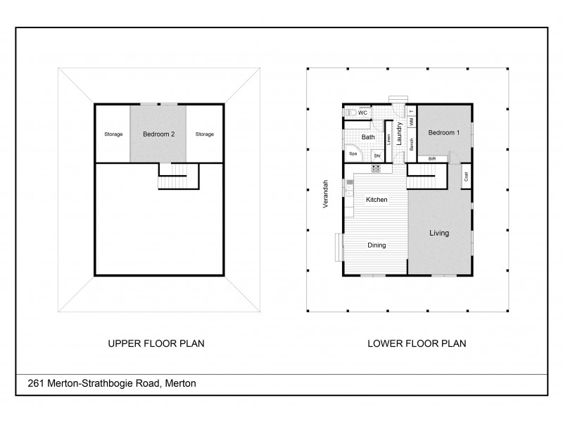 261 Merton-Strathbogie Road, Merton VIC 3715 Floorplan
